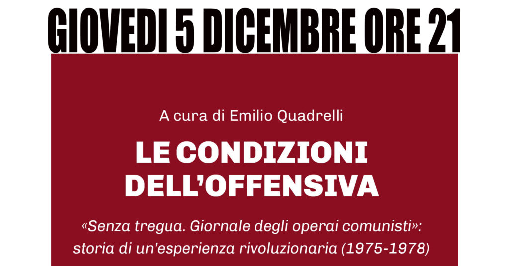 Le condizioni dell’offensiva