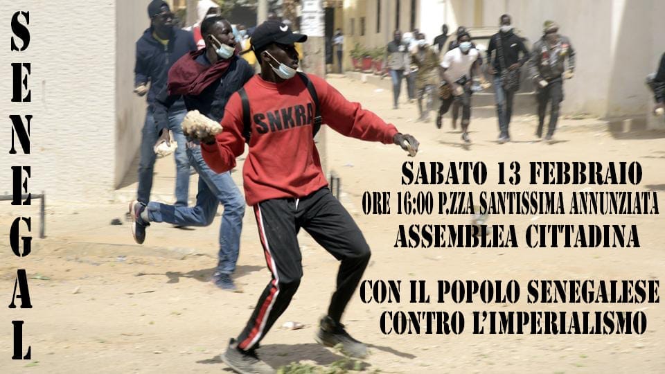 Con il popolo del senegal – assemblea pubblica